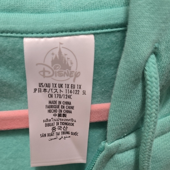 Disney Adult Mickey Mouse Teal Hoodie and Pants Set - Picture 5 of 7